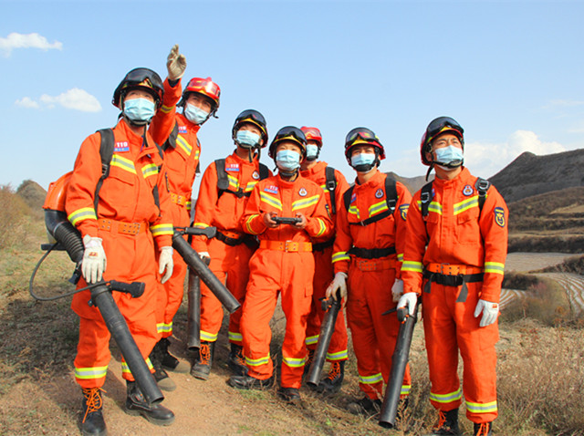 甘肃武山县构建“空中+地面”立体森林防火网